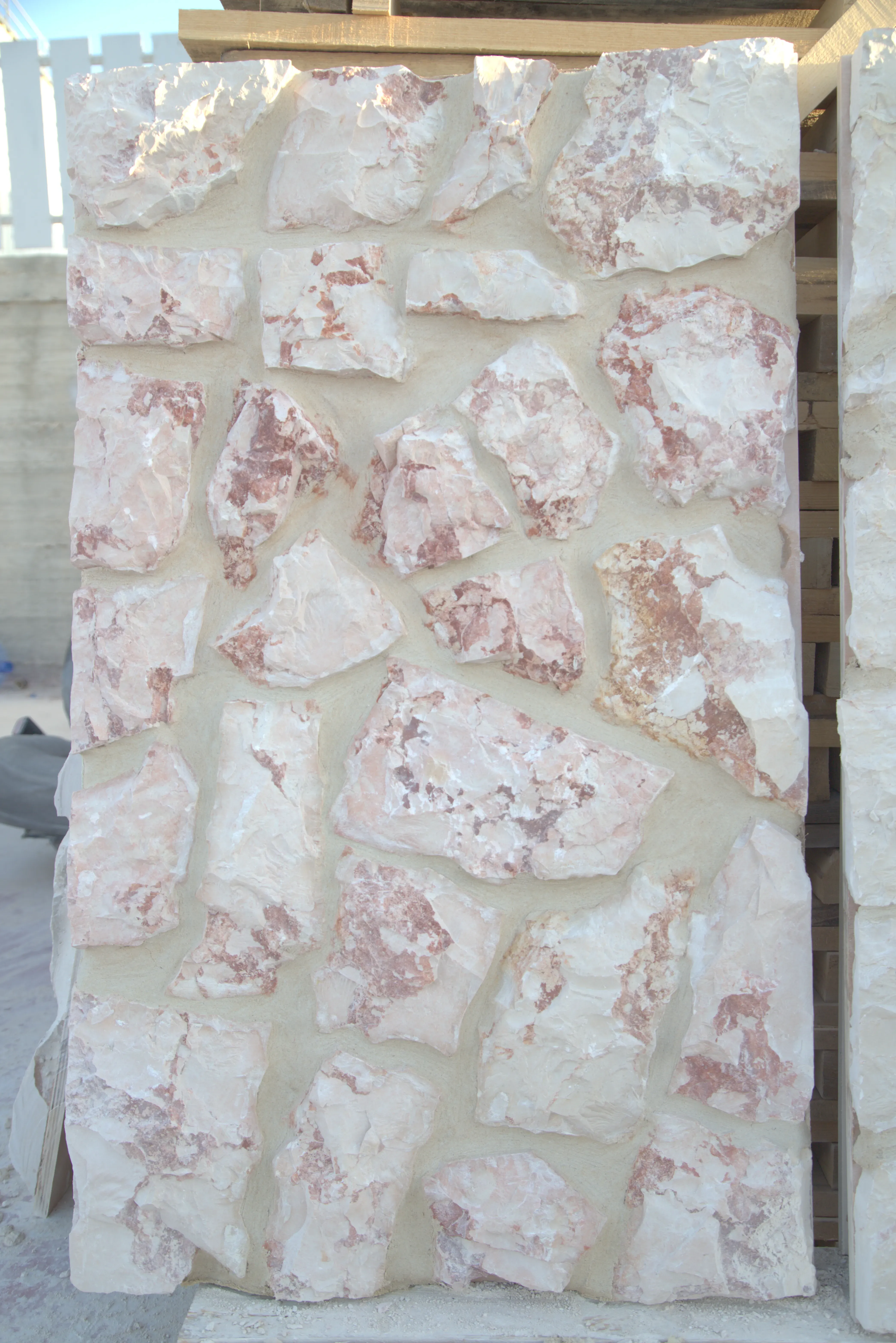 Jerusalem Pink Blush Natural Fieldstone